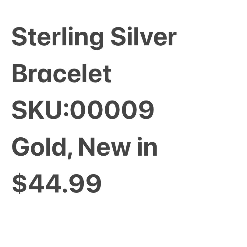 Sterling Silver Bracelet